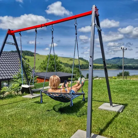 Villa Nad Zalew Dom Z Basenem Letnim, Jacuzzi I Sauna, Jezioro I Trasa Velo Czorsztyn W Poblizu